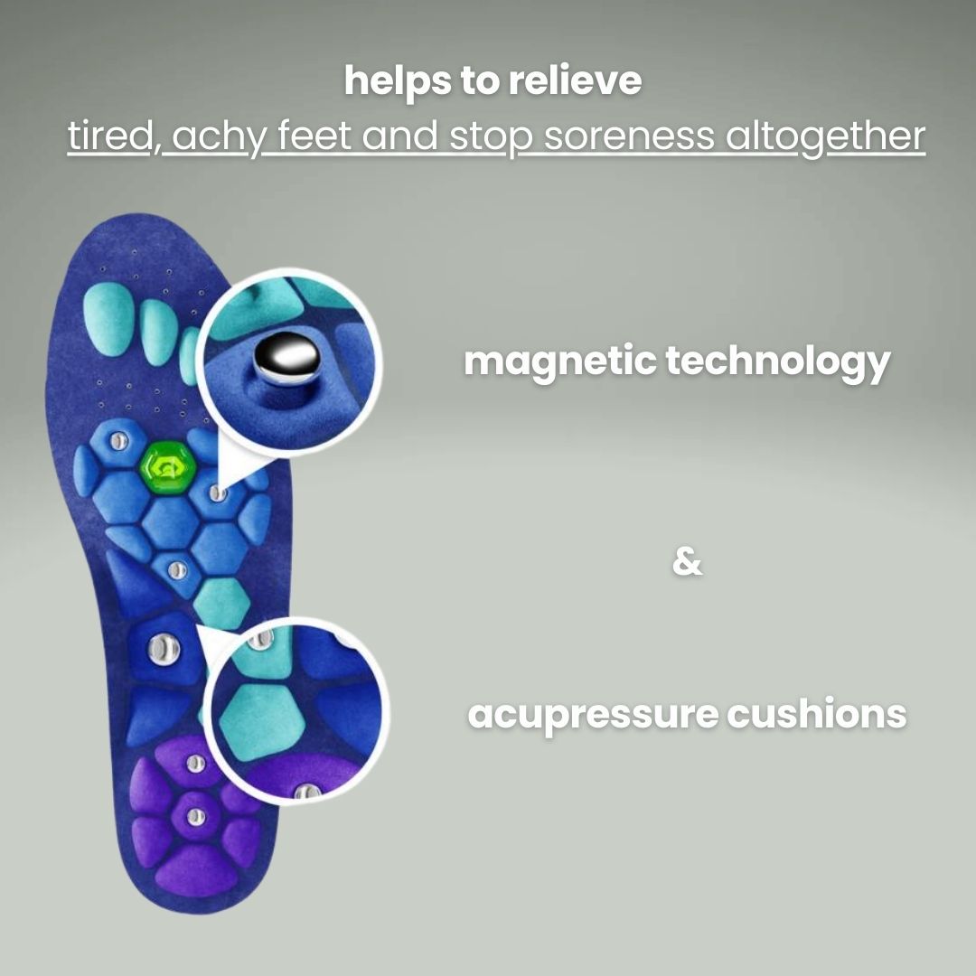 magnetic acupressure insoles by blunate